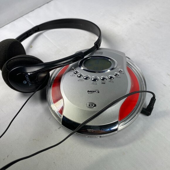 Durabrand CD-566 Portable CD Player – Silver/Black – Tested – Works Great Y2K - Picture 1 of 4